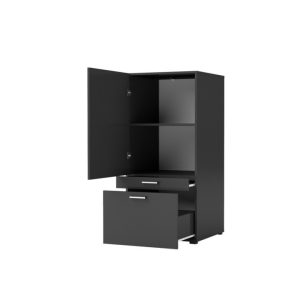 Geschlossener Badezimmerschrank 67 cm – WASHTOWER LIR 62 für den Hauswirtschaftsraum
